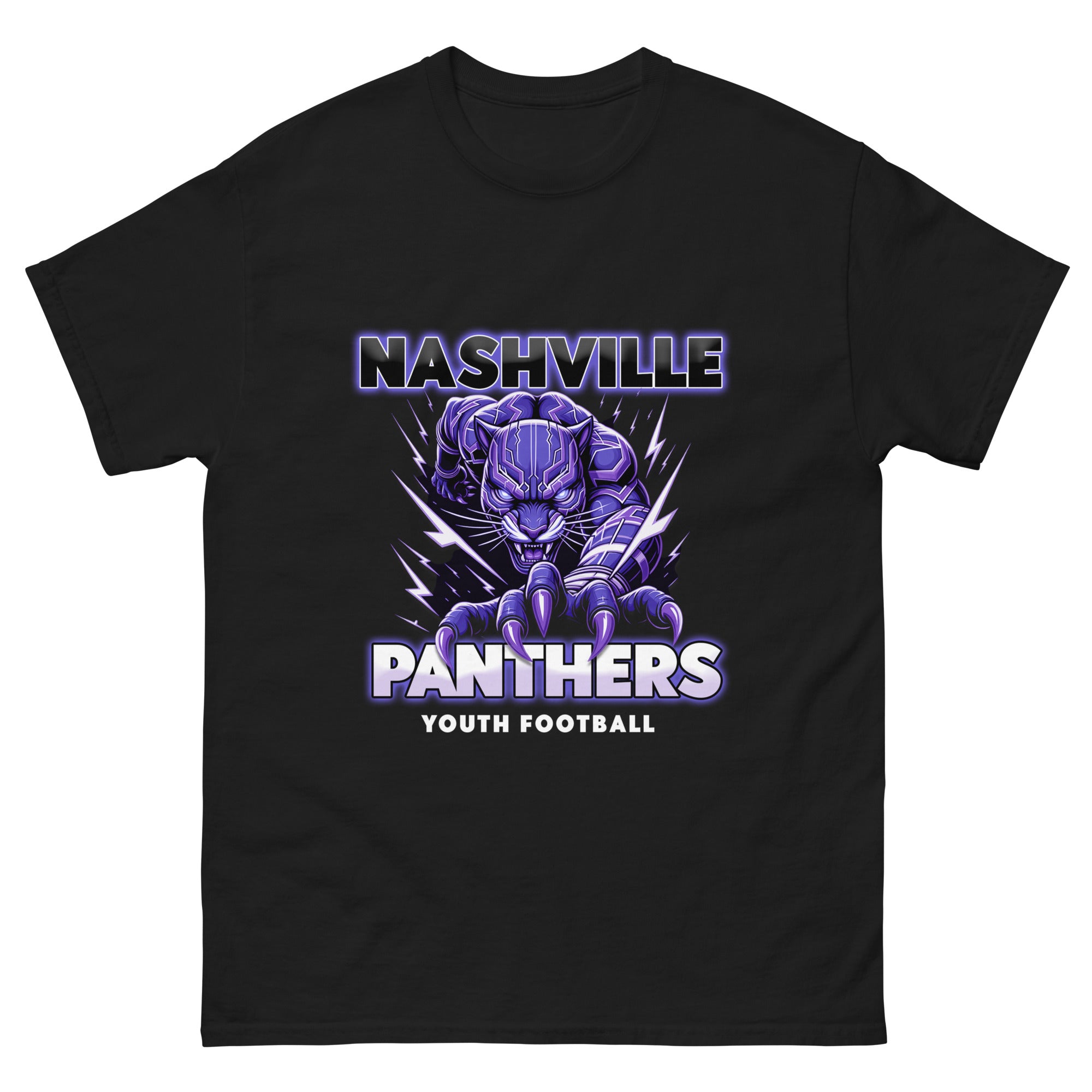 Nashville Panthers Football Tee - Flick & Tea