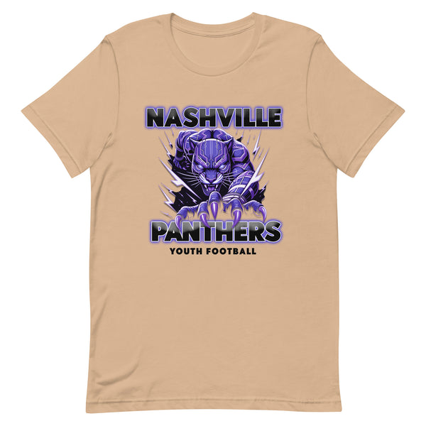 Nashville Panthers Color Block Tee - Flick & Tea