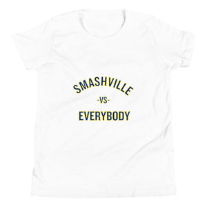 Smashville Vs Everybody Youth Short Sleeve T-Shirt - Flick & Tea