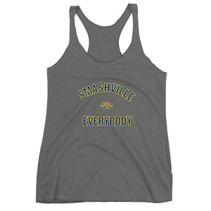 Smashville Vs Everybody Women's Racerback Tank - Flick & Tea