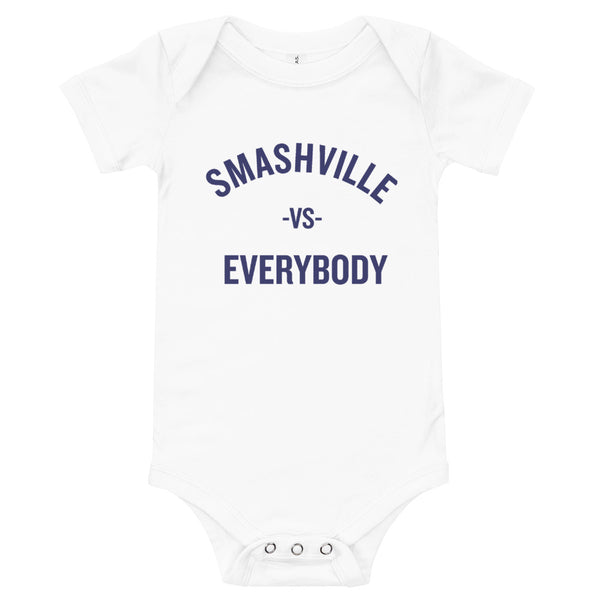 Smashville Vs Everybody Infant Onesie - Flick & Tea