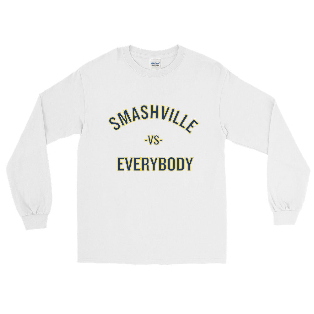 Smashville Vs Everybody Triple Play Long Sleeve Tee - Flick & Tea