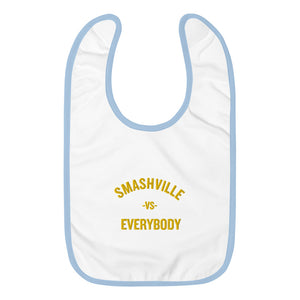 Smashville Vs Everybody Baby Bib - Flick & Tea